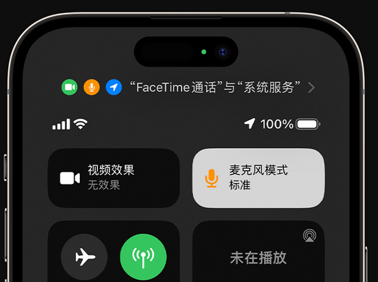 丽江苹果授权维修网点分享iPhone在通话时让你的声音更清晰 